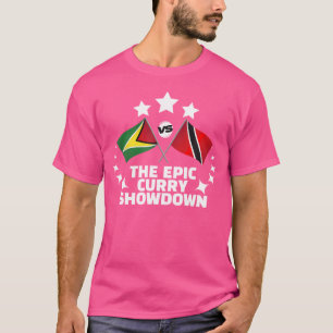 Guyana Vs Trinidad De epische curry-confrontatie F T-shirt