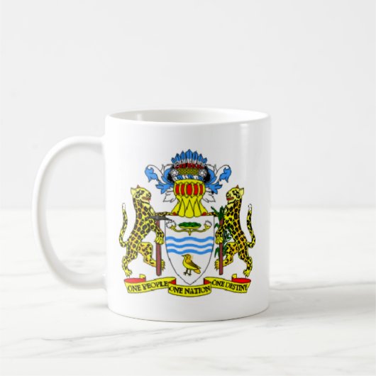 Guyana wapen koffiemok (Links)