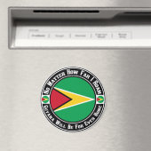 Guyana zal voor altijd thuis zijn magneet (Insitu (Vaatwasser))