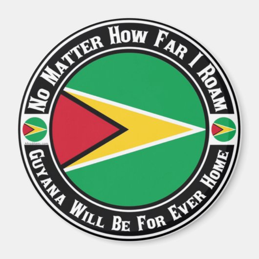 Guyana zal voor altijd thuis zijn magneet (Voorkant)