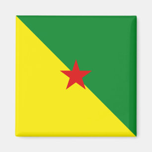 Guyane Flag Magnet Magneet
