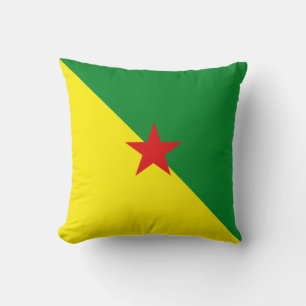 Guyane Flag x-vlaggenpiloot Kussen