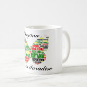 Guyane Municipalité Mug (Devant droit)