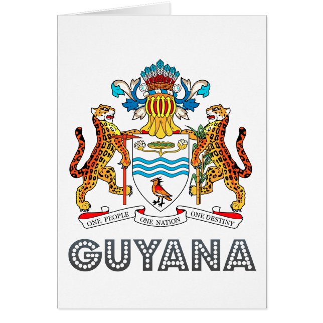Guyanese Emblem (Voorkant)
