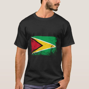 Guyanese nationale vlag geschenk t-shirt