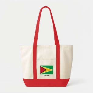 Guyanese vlag tote bag