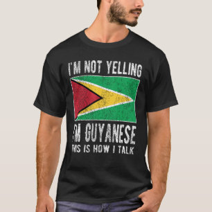 Guyanese werelderfgoed Guyana roet Guyanese vlag T-shirt