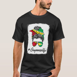 Guyaneselife Guyana Guyanese vlag 1 T-shirt