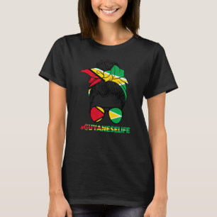 Guyaneselife Guyana Guyanese vlag T-shirt