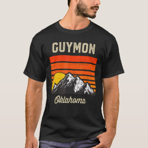 Guymon Oklahoma Retro City State , Verenigde State T-shirt