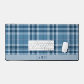 Guy's Dorm Room Blue Plaid (Clavier et souris)