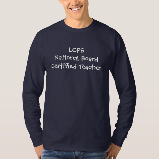 Guy's LCPS NBCT T-shirt (Voorkant)