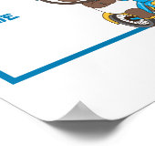 Guys' Thing: Heldere en leuke kunst voor kinderen Poster (Hoek)