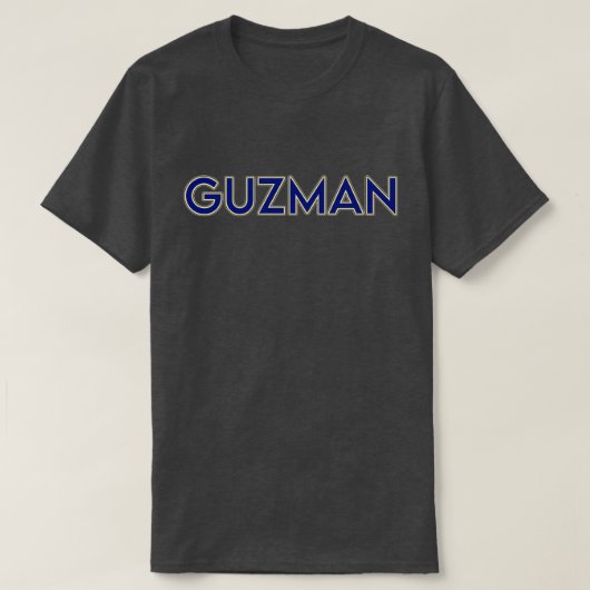 GUZMAN 02 - mannen T-shirt (Design voorkant)