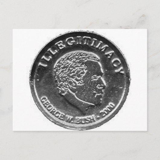 GW-STRUIK SILVER STOLEN-VERKIEZINGSKAART VOOR MUNT BRIEFKAART (Voorkant)