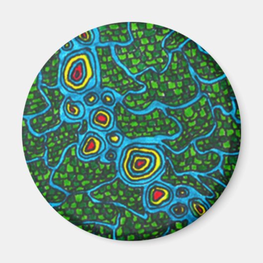 Gwana Magnet Magneet (Voorkant)