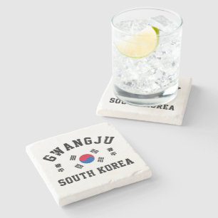 Gwangju Zuid-Korea Stenen Onderzetter