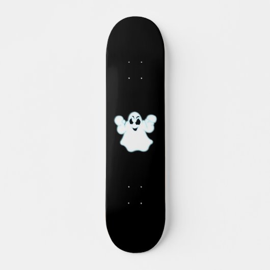 Gwarg Halloween Ghost Skateboard (Voorkant)