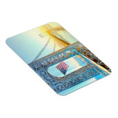 GWB die Fort Lee NJ en Manhattan NYPlus verbindt Magneet (Rechterzijde)