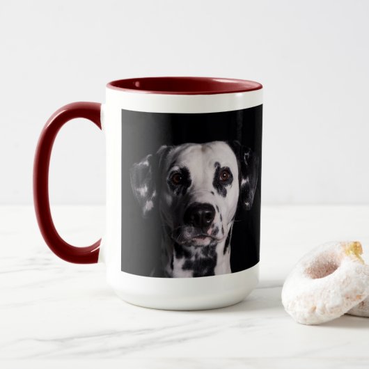 GWDC Dalmatian Fotowedstrijd Mok (Met donut)