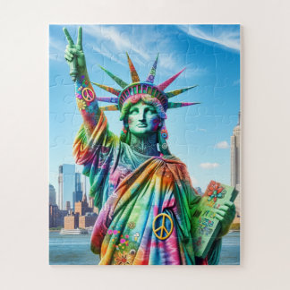 Gweb Vrijheidsbeeld Puzzel Legpuzzel