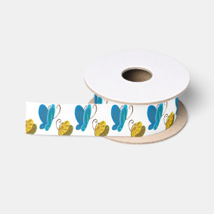 Gwenhwyer's Butterflies Ribbon Lint