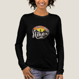 GWHNC retro logo lange mouw Tri-Blend Shirt