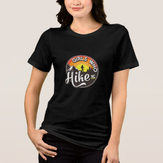 GWHNC short sleeve retro logo Tri-Blend Shirt
