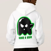 Gwosts Gamer & Biker Kid's Hoodie (Dos)