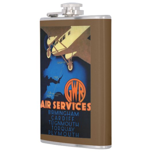 GWR Air Services Poster Europe Heupfles (Links)