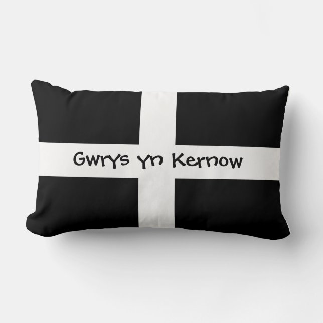 Gwrys yn Kernow - Made in Cornwall Kussen (Voorkant)