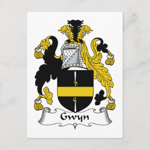Gwyn Family Crest Briefkaart