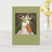 Gwyneth la carte canard (Fleur jaune)