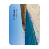 Gwynver Beach Cornwall England  Magneet (Verticaal)
