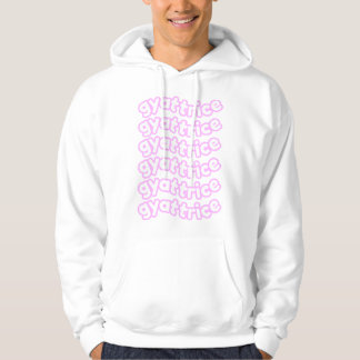 @gyattrice Logo Pastel Roze Mannen Hoodie