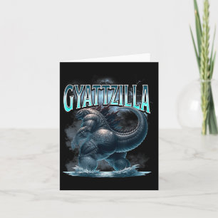 Gyattzilla Meme Zilla Kaiju Rizz Brainrot Skibidi Kaart