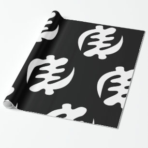 Gye Nyame God is het hoogste adinkra-symbool Cadeaupapier