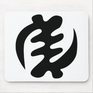 Gye Nyame God is het hoogste adinkra-symbool Muismat