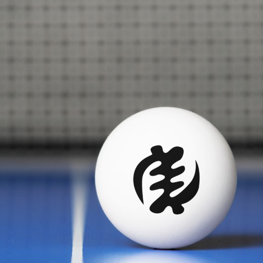 Gye Nyame | God is het hoogste adinkra-symbool Pingpongballen (Net)