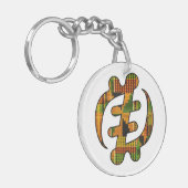 GYE NYAME SLEUTELHANGER (Voorkant Links)