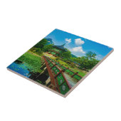 Gyeongbokgung Palace, Zuid-Korea Tegeltje (Zijkant)