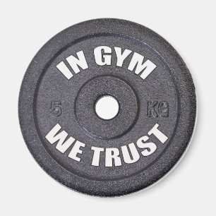 Gym Addict Funny Magnet Magneet