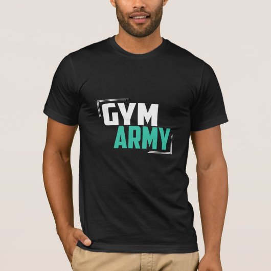 Gym Army - Gym T-shirt (Voorkant)