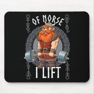 Gym Bodybuilding Training Van Norse I Lift Viking  Muismat