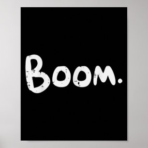 Gym Boom Workout Oefening Fitness Motivatie Mannen Poster