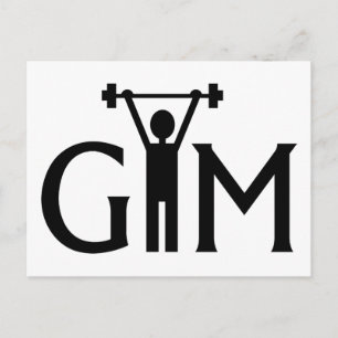 GYM BRIEFKAART