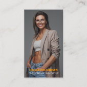 Gym CEO Manager Coach Personal Trainer Visitekaartje (Voorkant)