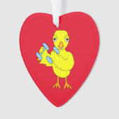 Gym Chick Ornament (voorkant)