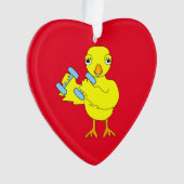 Gym Chick Ornament (voorkant)