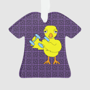 Gym Chick Ornament